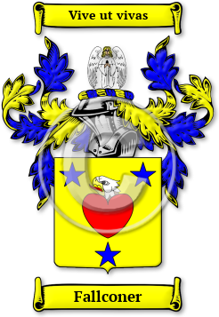 Fallconer Family Crest Download (jpg) Legacy Series - 150 DPI