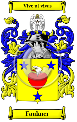 Faukner Family Crest/Coat of Arms