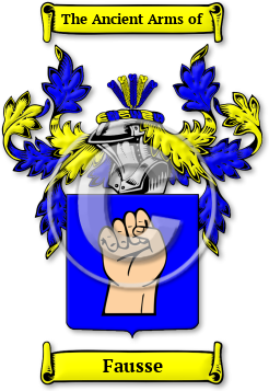 Fausse Family Crest Download (JPG) Legacy Series - 600 DPI