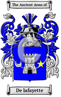 De lafayette Family Crest Download (JPG) Heritage Series - 300 DPI