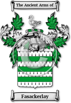 Fasackerlay Family Crest Download (JPG) Legacy Series - 600 DPI