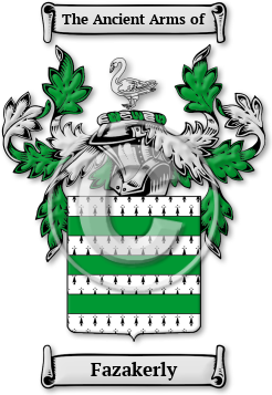 Fazakerly Family Crest Download (jpg) Legacy Series - 150 DPI