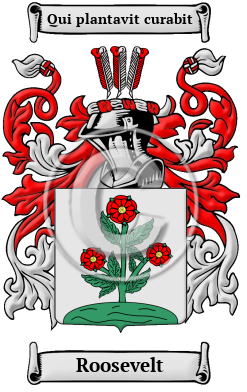 Roosevelt Family Crest Download (JPG) Heritage Series - 600 DPI