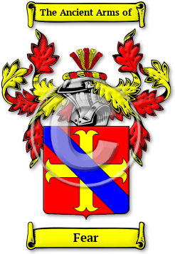 Fear Family Crest Download (JPG) Legacy Series - 600 DPI
