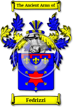 Fedrizzi Family Crest Download (JPG) Legacy Series - 600 DPI