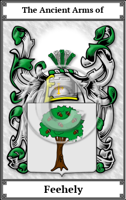 Feehely Family Crest Download (JPG)  Book Plated - 150 DPI