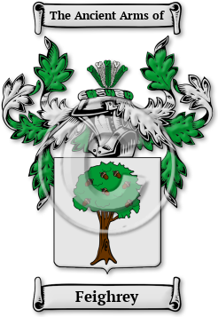 Feighrey Family Crest Download (jpg) Legacy Series - 150 DPI