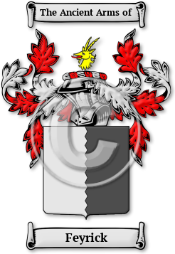 Feyrick Family Crest Download (jpg) Legacy Series - 150 DPI