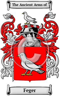 Feger Family Crest Download (JPG) Heritage Series - 600 DPI