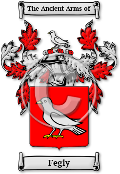 Fegly Family Crest Download (jpg) Legacy Series - 150 DPI