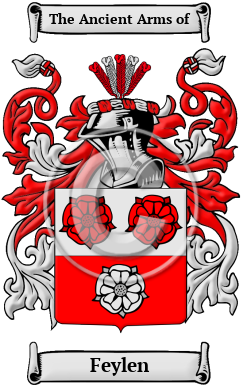 Feylen Family Crest/Coat of Arms