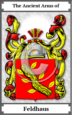 Feldhaus Family Crest Download (JPG)  Book Plated - 150 DPI