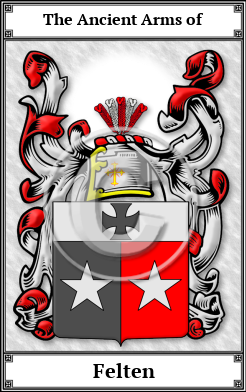 Felten Family Crest Download (JPG)  Book Plated - 150 DPI