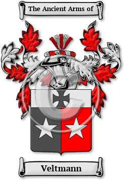 Veltmann Family Crest Download (jpg) Legacy Series - 150 DPI