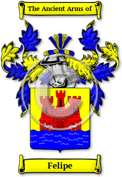Felipe Family Crest Download (JPG) Legacy Series - 300 DPI