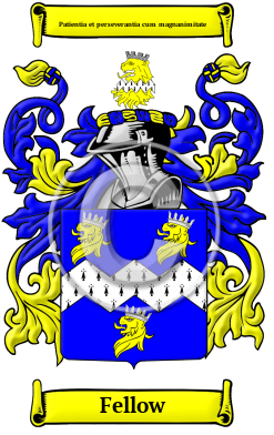 Fellow Family Crest Download (JPG) Heritage Series - 600 DPI
