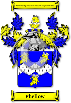 Phellow Family Crest Download (jpg) Legacy Series - 150 DPI