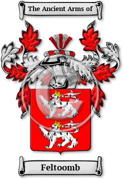Feltoomb Family Crest Download (jpg) Legacy Series - 150 DPI