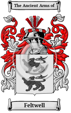 Feltwell Family Crest Download (JPG) Heritage Series - 600 DPI