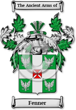 Fenner Family Crest Download (JPG) Legacy Series - 600 DPI