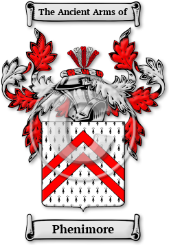 Phenimore Family Crest Download (jpg) Legacy Series - 150 DPI