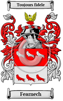 Fearnech Family Crest/Coat of Arms