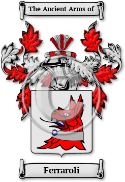 Ferraroli Family Crest Download (jpg) Legacy Series - 150 DPI