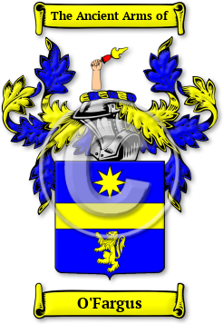 O'Fargus Family Crest Download (jpg) Legacy Series - 150 DPI