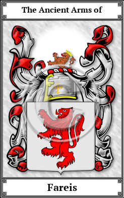 Fareis Family Crest Download (JPG) Book Plated - 600 DPI