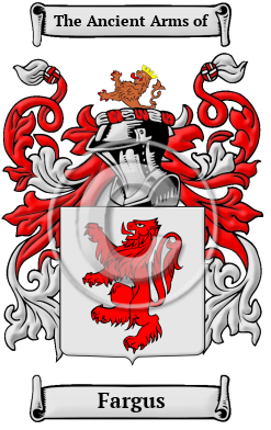 Fargus Family Crest/Coat of Arms