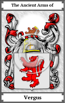 Vergus Family Crest Download (JPG) Book Plated - 600 DPI