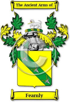 Fearnly Family Crest Download (jpg) Legacy Series - 150 DPI