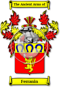 Ferranin Family Crest Download (jpg) Legacy Series - 150 DPI