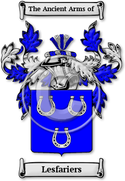 Lesfariers Family Crest Download (JPG) Legacy Series - 600 DPI