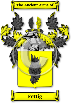 Fettig Family Crest Download (jpg) Legacy Series - 150 DPI