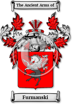 Furmanski Family Crest Download (jpg) Legacy Series - 150 DPI