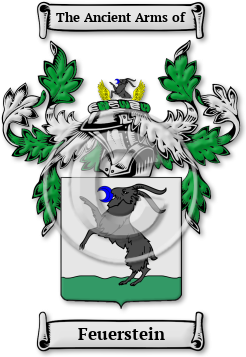 Feuerstein Family Crest Download (jpg) Legacy Series - 150 DPI