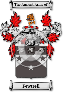 Fewtrell Family Crest Download (JPG) Legacy Series - 600 DPI