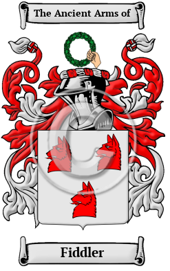 Fiddler Family Crest/Coat of Arms