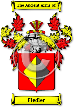 Fiedler Family Crest Download (jpg) Legacy Series - 150 DPI