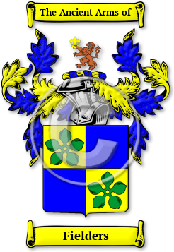 Fielders Family Crest Download (jpg) Legacy Series - 150 DPI
