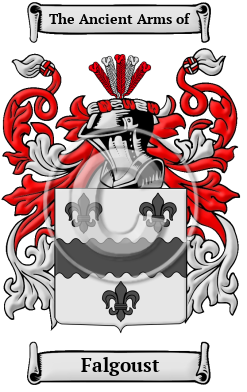 Falgoust Family Crest/Coat of Arms