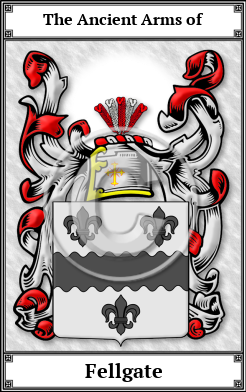 Fellgate Family Crest Download (JPG)  Book Plated - 150 DPI