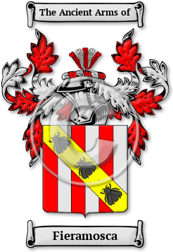 Fieramosca Family Crest Download (JPG) Legacy Series - 600 DPI