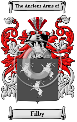 Filby Family Crest Download (JPG) Heritage Series - 600 DPI