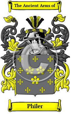 Philer Family Crest/Coat of Arms
