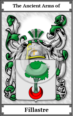 Fillastre Family Crest Download (JPG) Book Plated - 600 DPI