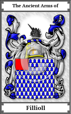 Fillioll Family Crest Download (JPG)  Book Plated - 150 DPI