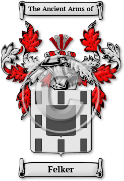 Felker Family Crest Download (jpg) Legacy Series - 150 DPI