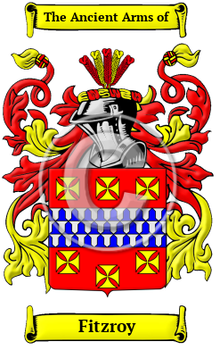Fitzroy Family Crest Download (JPG) Heritage Series - 600 DPI